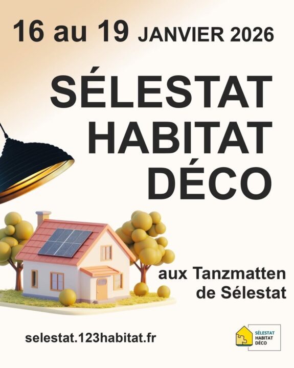 Salon Habitat Sélestat du 16 au 19 janvier 2026
